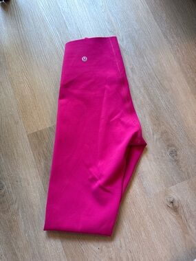lululemon athletica Glow Up High Rise Pink Athletic Leggings